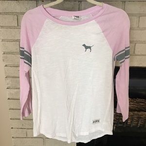 Victoria’s Secret PINK Baseball Tee